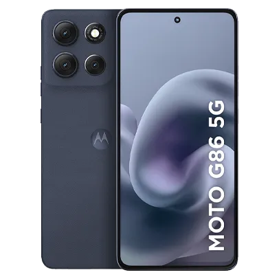 Imagem do smartphone Motorola Moto G86.