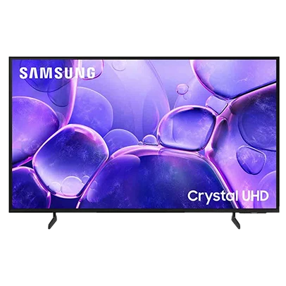 Imagem da TV Samsung Crystal 4K.