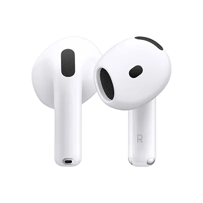 imagem do par de fones de ouvido Apple Airpod 4.