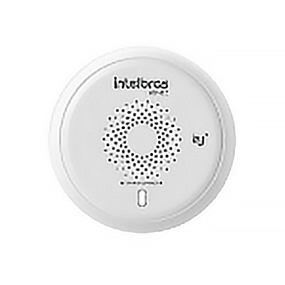 Um detector de fumaça.