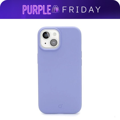 Imagem de capa Magsafe Ovvi para celular na cor lilás.