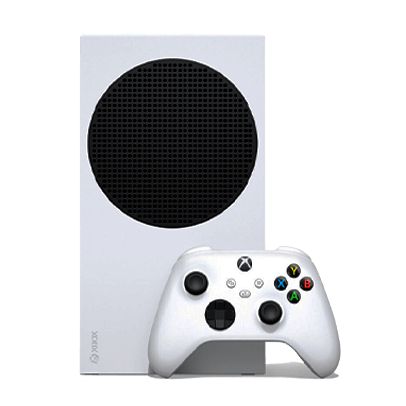 Imagem de console Xbox Series S 512GB, branco.