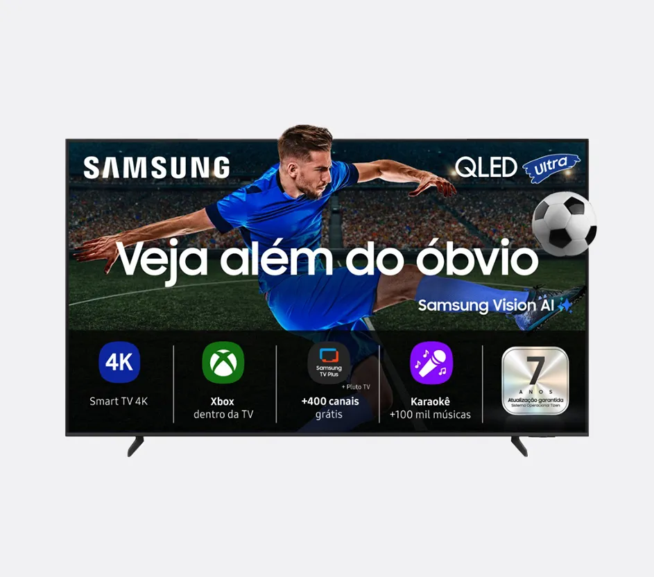 Imagem da TV Samsung
