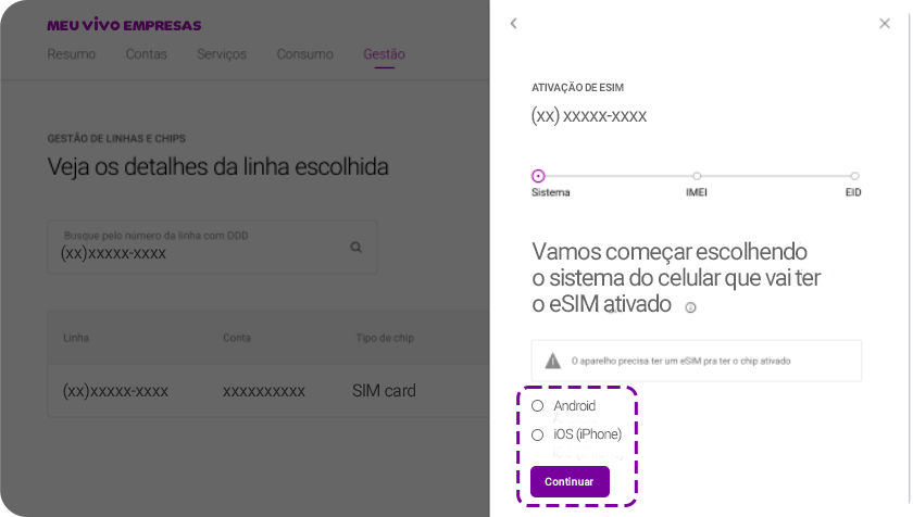 eSim Meu Vivo Empresa - Ativar eSim Vivo - Chip eSim Vivo