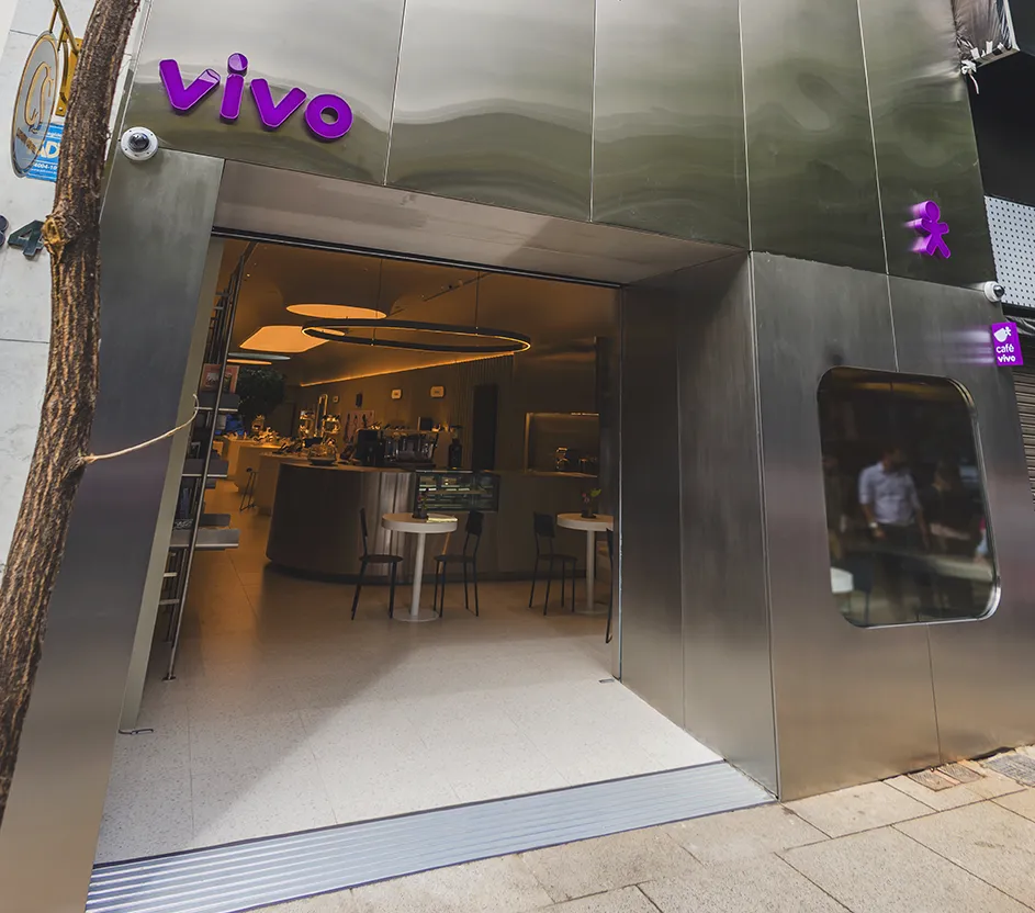 Imagem da entrada da Loja Oscar Freire