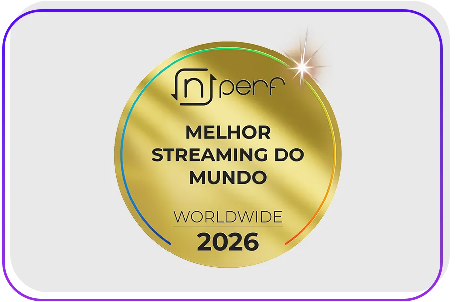 Lê-se: nPerf. Melhor Streaming do Mundo. Worldwide 2026.