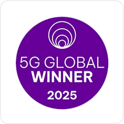 Selo 5G Global Winner 2025.