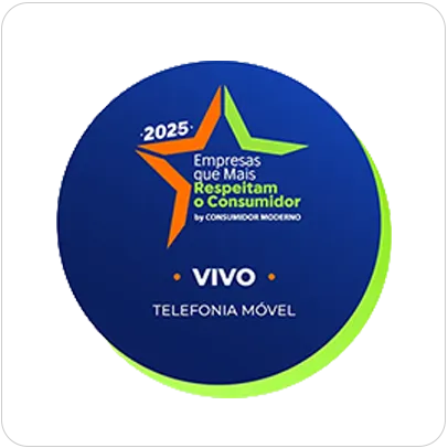 Selo Empresas que Mais Respeitam o Consumidor 2025.