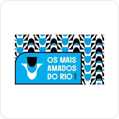 Selo Os Mais Amados do Rio 2025.
