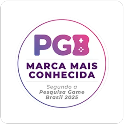 Selo PGB Marca Mais Conhecida 2025.