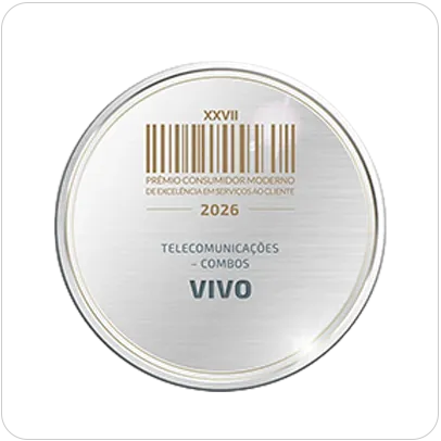 Selo Prêmio Consumidor Moderno Combos 2026.