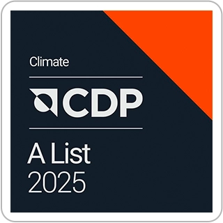 Lê-se: "Climate. CDP. A list 2025".