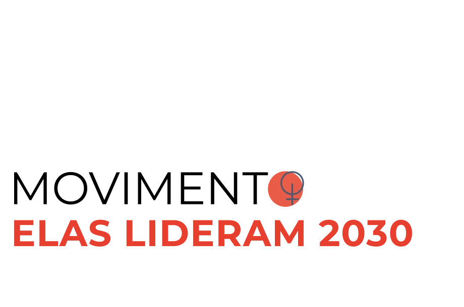 Lê-se: "Movimento Elas Lideram 2030"