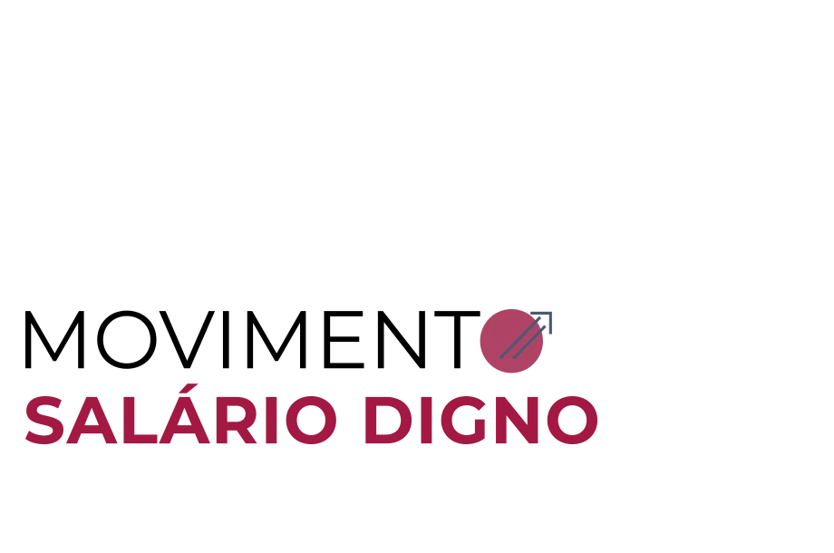 Lê-se: "Movimento Salário Digno"