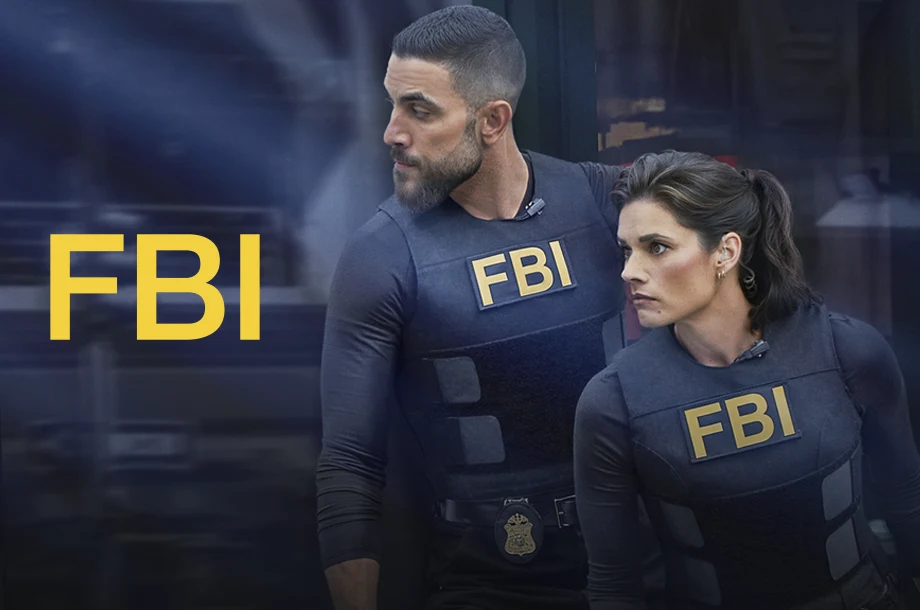 Imagem promocional da série FBI, com os personagens principais na capa.