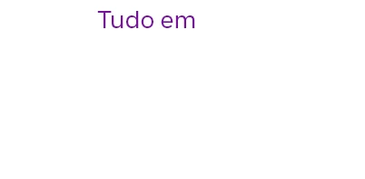Lê-se: "Tudo em 21x sem juros no cartão."