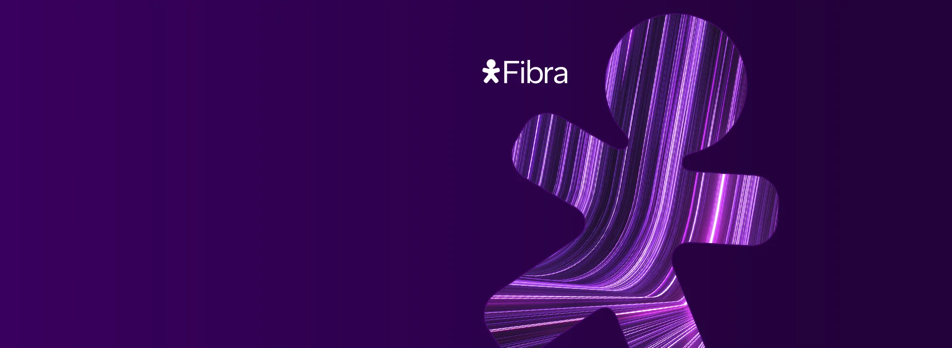 Vivinho com textura de cabos e logo Vivo Fibra.
