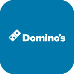 Logotipo da Dominos. 