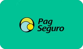 Logo PagSeguro com o fundo verde