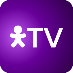 Logo com Vivinho e escrito TV.