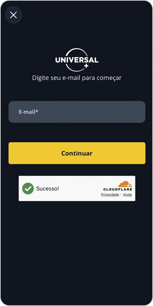 Tela de assinaturas com Universal+ destacado para ativação.