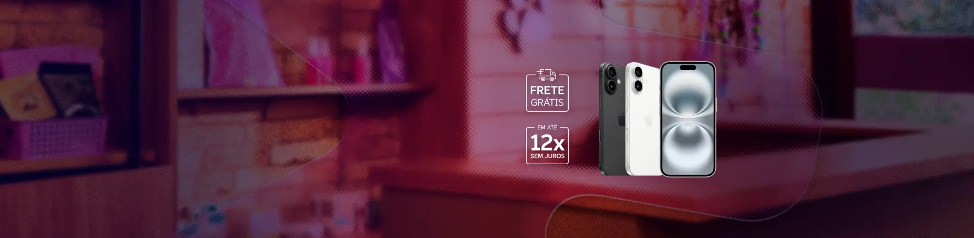 Imagem das variações do Iphone 16
