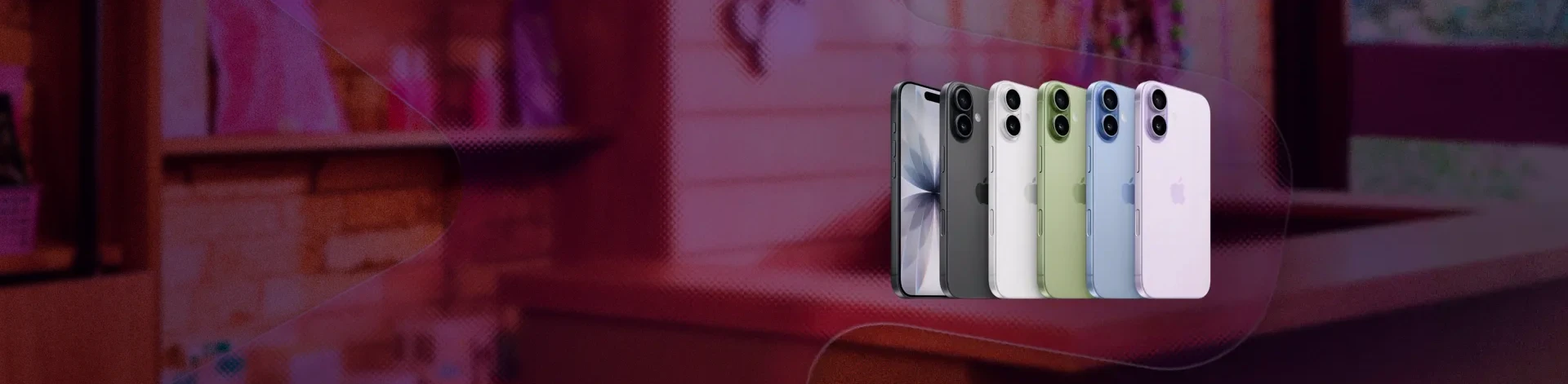 Imagem dos iPhones 17 de diferentes cores.