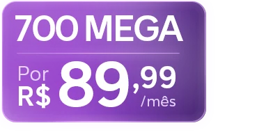 Oferta Vivo Empresas Fibra com 700 Mega por R$ 89,99/mês.